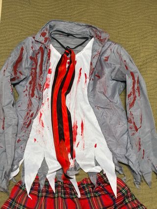 Disfraz Zombi Colegiala Partilandia Talla S