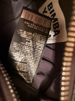 Bolso Bimba y Lola charol negro