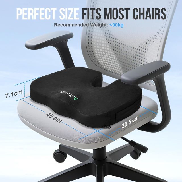 Cojín asiento espuma viscoelástica Ajiteogy