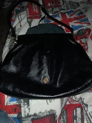 Bolso Negro Charol