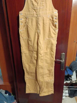 Mono peto largo mujer amarillo