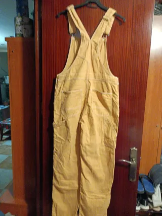 Mono peto largo mujer amarillo