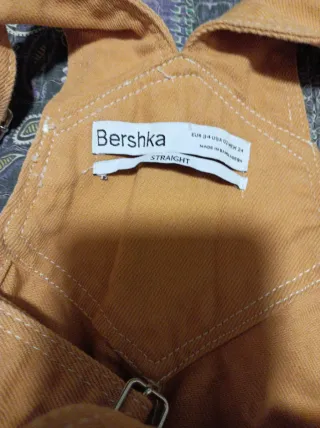 Mono peto largo mujer amarillo