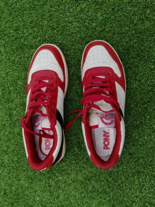 Zapatillas Pony City Wings Spud Webb Rojas/Blancas