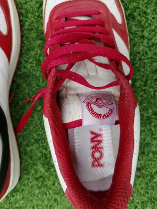 Zapatillas Pony City Wings Spud Webb Rojas/Blancas