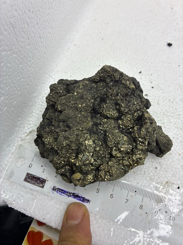 Pirita y Xilopalo Minerales