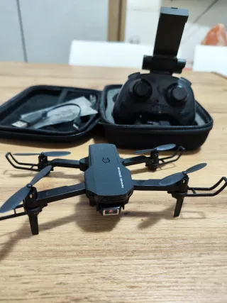 Nano Drone Nero Completo di Custodia
