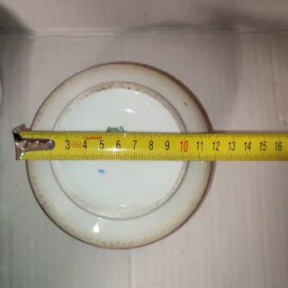 Antiguo joyero bombonera porcelana Austria S.XIX