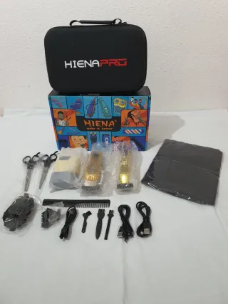 Kit Cortapelos Profesional Hiena Dorado