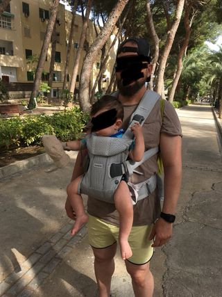 Mochila Porta Bebé BabyBjörn One Air Malla 3D