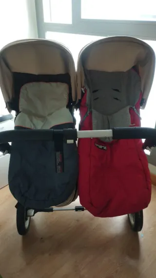 Bugaboo Donkey: 2 capazos, 2 sillas, 1 cesta