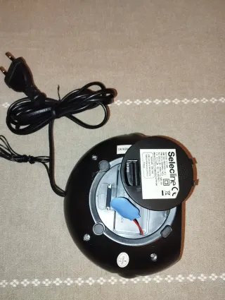 Radio Reloj Despertador Selecline Negro