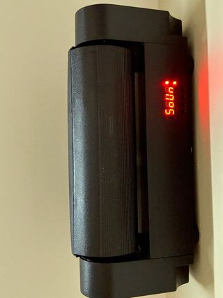 Luz de discoteca móvil.