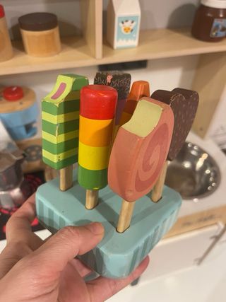 Cocina de madera para niños con accesorios