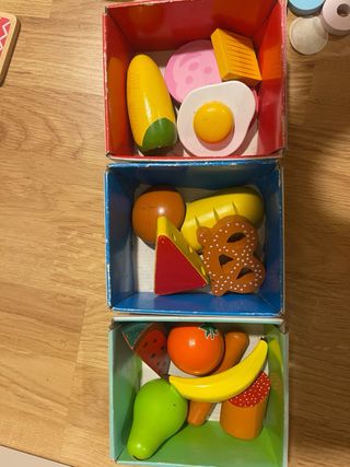 Cocina de madera para niños con accesorios