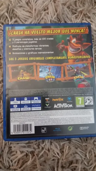 Crash Bandicoot N. Sane Trilogy PS4