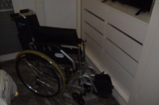 Silla de ruedas plegable