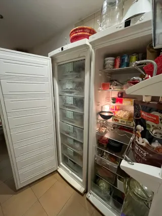 Nevera vertical y congelador Liebherr