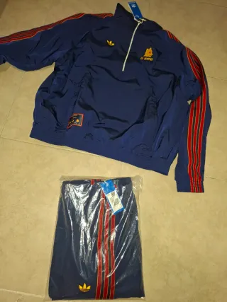 Chaqueta Adidas AS Roma Talla XL