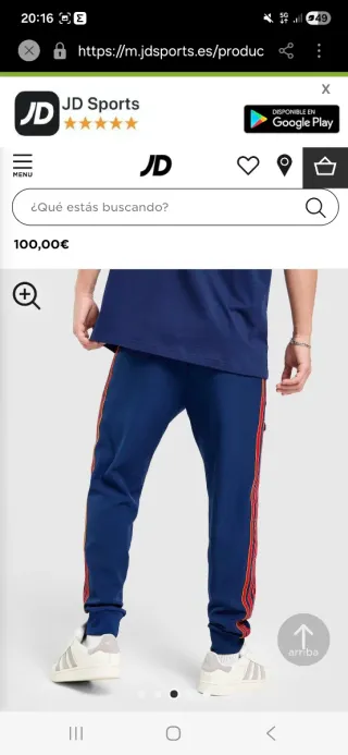 Chaqueta Adidas AS Roma Talla XL