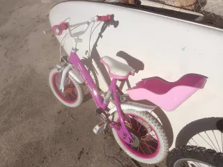 Bicicleta infantil rosa