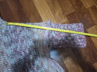 Jersey cuello alto multicolor talla única