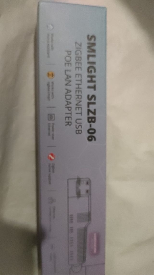 Adaptador USB Ethernet Zigbee SMLIGHT SLZB-06
