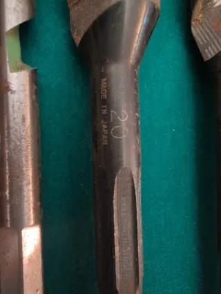 Lote brocas salomónicas para madera