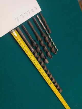 Lote brocas salomónicas para madera