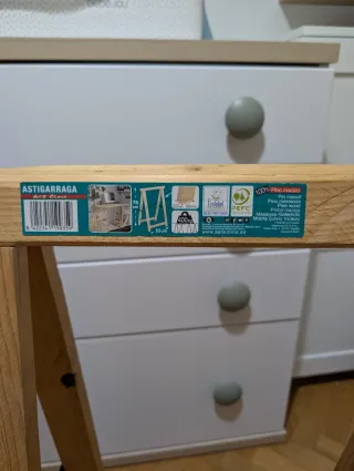 2 caballetes madera 75cm