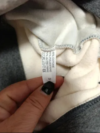 Tuta pile panda taglia S