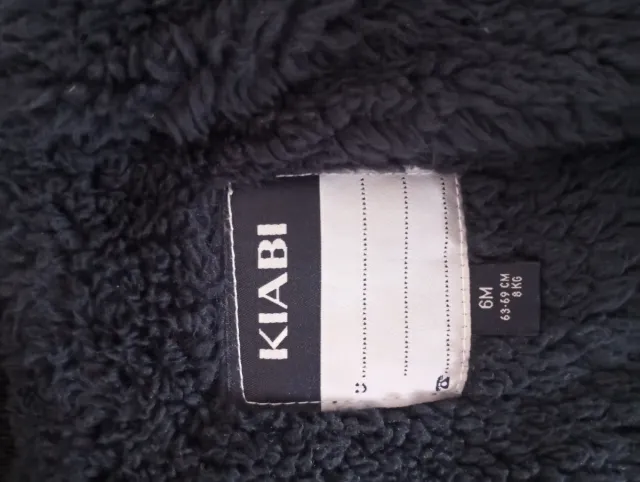 Giubbotto neonato 6 mesi blu