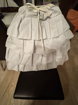 Cancán de niña con volantes