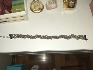 Collar Malla Trenzada Plata