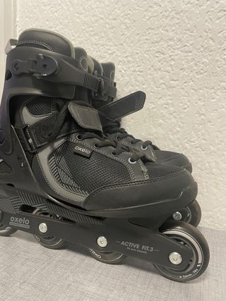 Patines Oxelo Talla 43 Negro