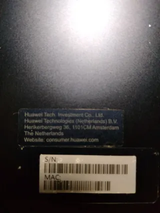 Tablet con funda azul