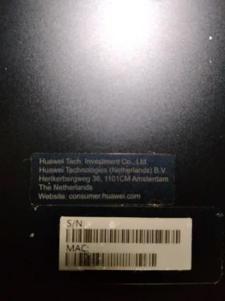 Tablet con funda azul