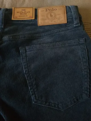 Pantalón Pana Polo Ralph Lauren Azul
