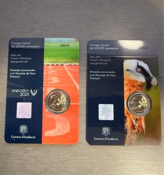 Andorra 2 euros 2025 Pareja