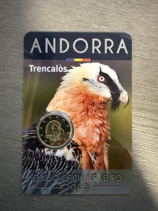 Andorra 2 euros 2025 Pareja