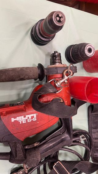 Hilti T6 S Martillo Perforador con cabezal y broca
