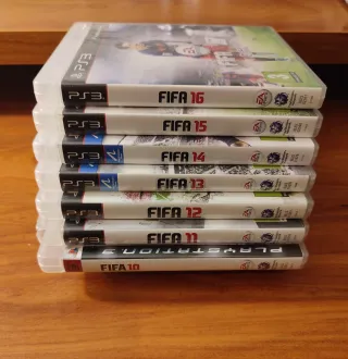 Pack 7 Juegos FIFA PS3