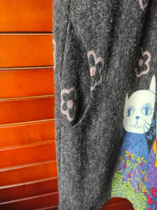 Vestido de invierno T. L. ( ver medidas)