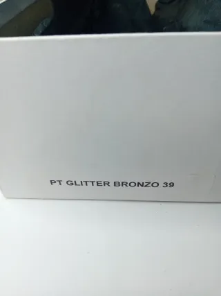 Ballerine donna glitter oro n.39