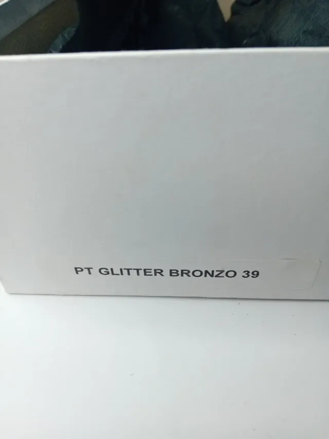 Ballerine donna glitter oro n.39