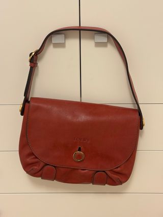 Bolso Loewe Rojo Piel