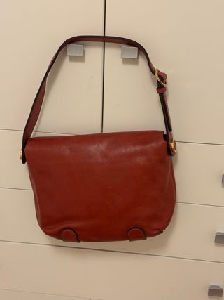 Bolso Loewe Rojo Piel