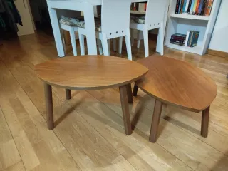 Tavoli Nido STOCKHOLM in Noce (Set di 2) ikea