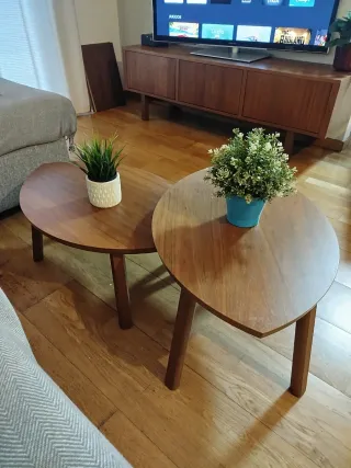 Tavoli Nido STOCKHOLM in Noce (Set di 2) ikea