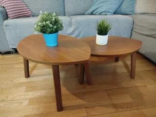 Tavoli Nido STOCKHOLM in Noce (Set di 2) ikea